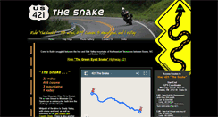 Desktop Screenshot of 421thesnake.com